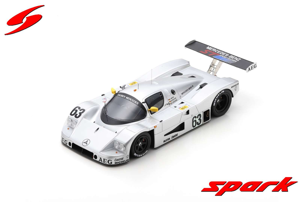 Spark : Sauber C9 │ No.63 Winner 24H Le Mans 1989 - J. Mass - S. Dickens - M Reuter [1/18]