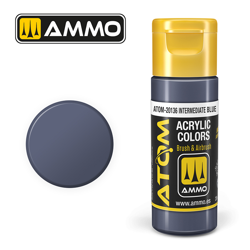 [MIG 20136] Atom : ATOM ACRYLIC COLOR INTERMEDIATE BLUE (20ml)