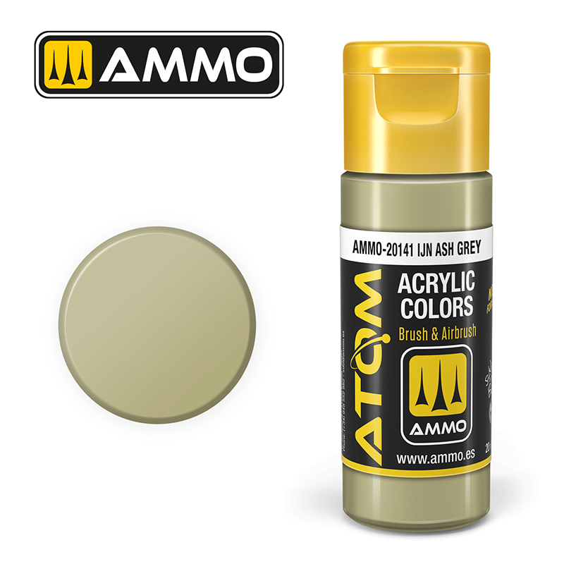 Atom : ATOM ACRYLIC COLOR IJN ASH GREY (20ml)
