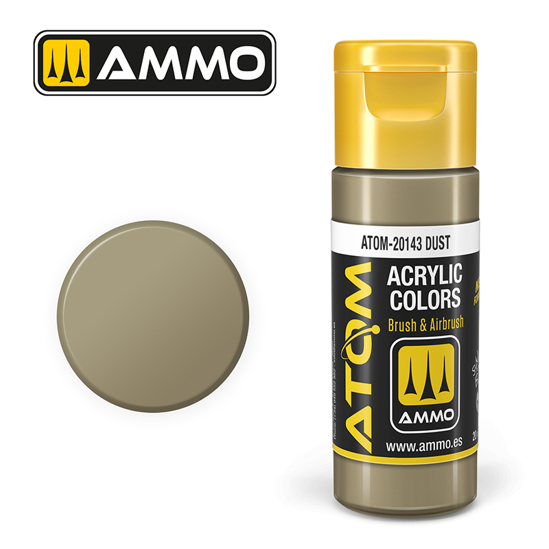 Atom : ATOM ACRYLIC COLOR DUST (20ml)