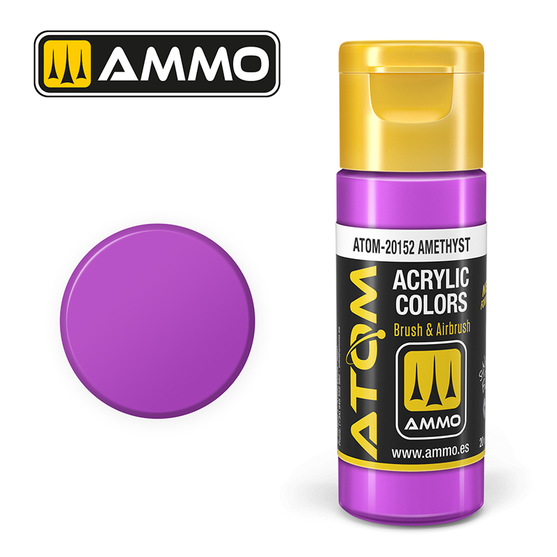 Ammo Mig : Amethyst (20ml)  │ Atom Acrylique Paint
