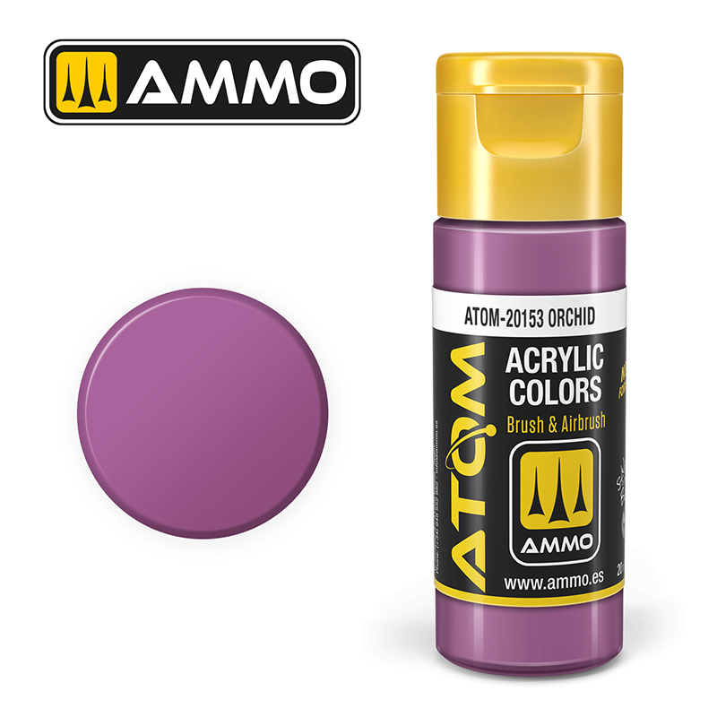[MIG 20153] Atom : ATOM ACRYLIC COLOR ORCHID (20ml)