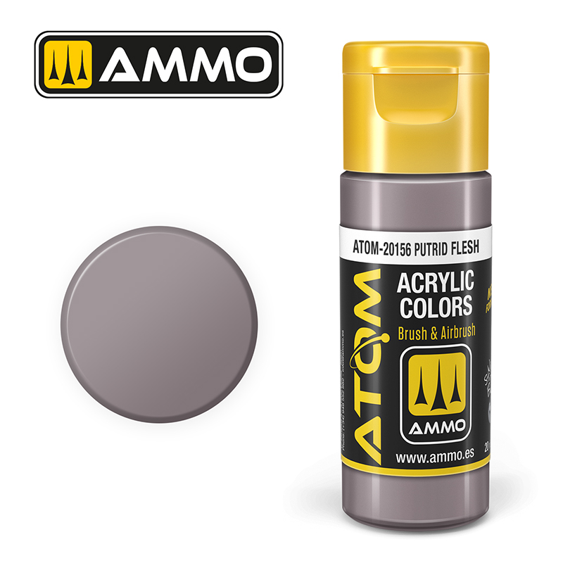 Atom : ATOM ACRYLIC COLOR PUTRID FLESH (20ml)