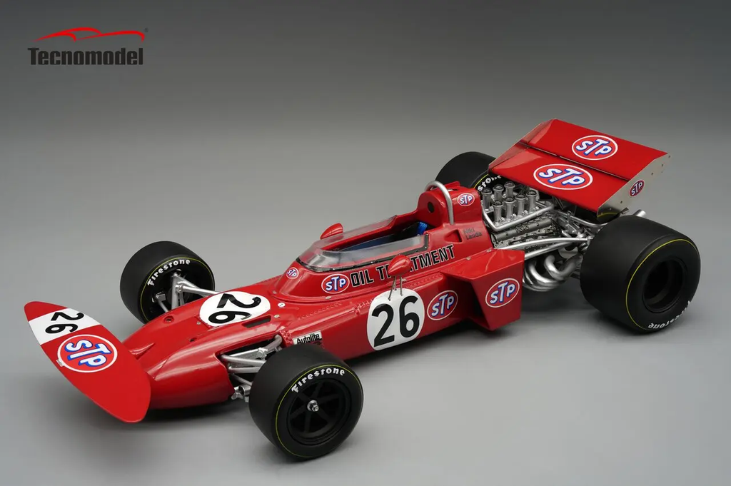 [TECNO TM18-217B] Tecnomodel : March 711 1971 Austrian GP car │ No.26 Driver Niki Lauda [1/18]
