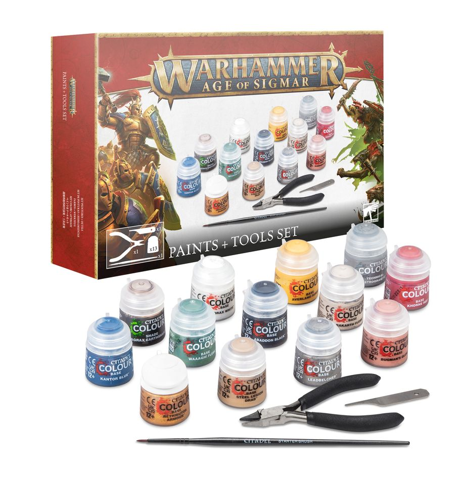 Warhamemr Tools : Set d'Outils & Peintures
