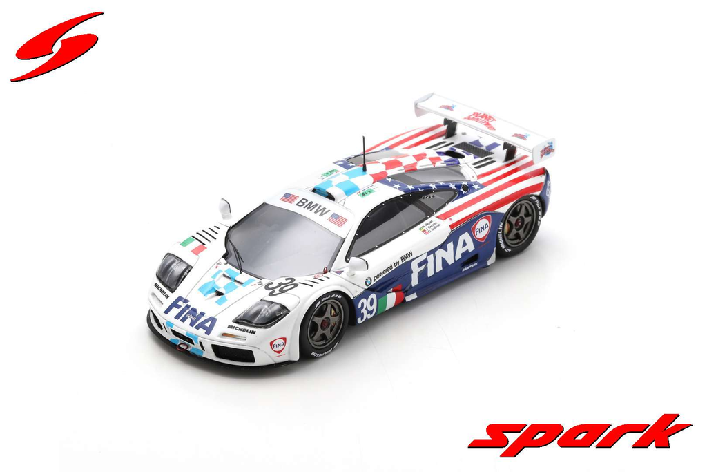 SPark : McLaren F1 GTR No.39 Bigazzi Team SRL 8th Le Mans 24H 1996J. Cecotto - D. Sullivan - N. Piquet [1/43]