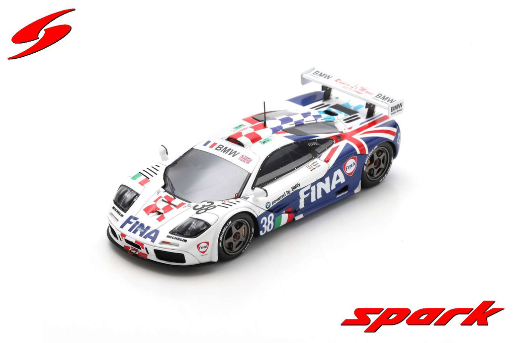 Spark : McLaren F1 GTR Fina No.38 24H Le Mans 1996 M. Duez - S. Soper - J. Laffite [1/43]