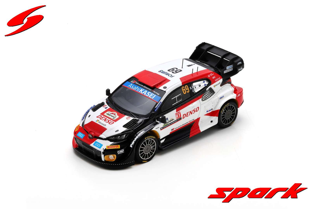 Spark : TOYOTA GR Yaris Rally1 HYBRID No.69 TOYOTA GAZOO Racing WRT 3rd Rally Japan 2023 K. Rovanperä - J. Halttunen [1/43]