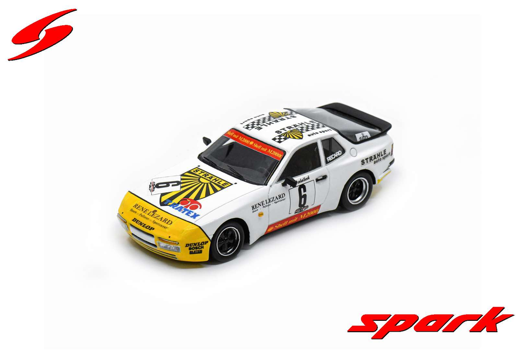 Spark : Porsche 944 No.6 Turbo Cup Germany Champion 1986 Joachim Winkelhock [1/43]