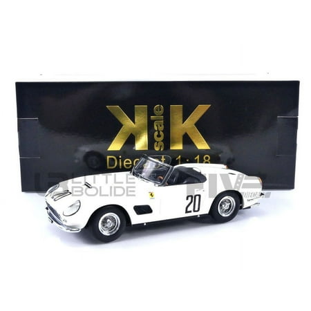 KK-Scale : Ferrari 250 GT California Spyder │ No.20 24h Du Mans 1960 [1/18]