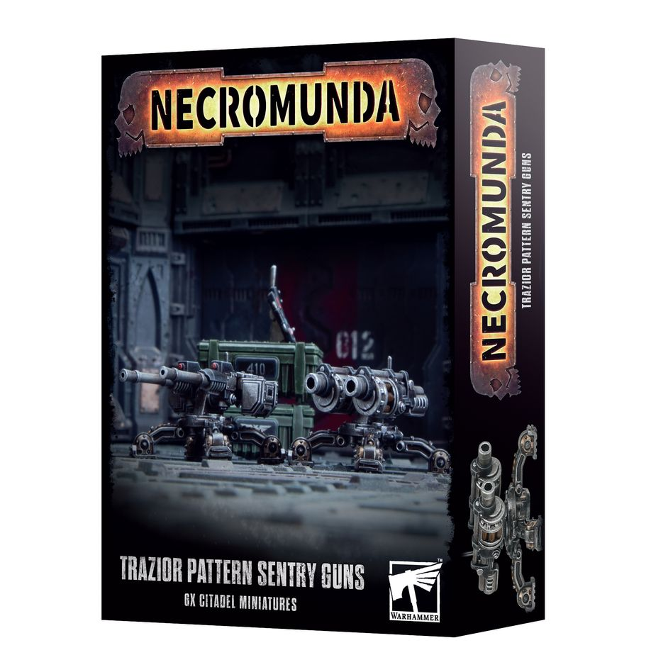 [GAW 301-35]  NECROMUNDA: TRAZIOR PATTERN SENTRY GUNS