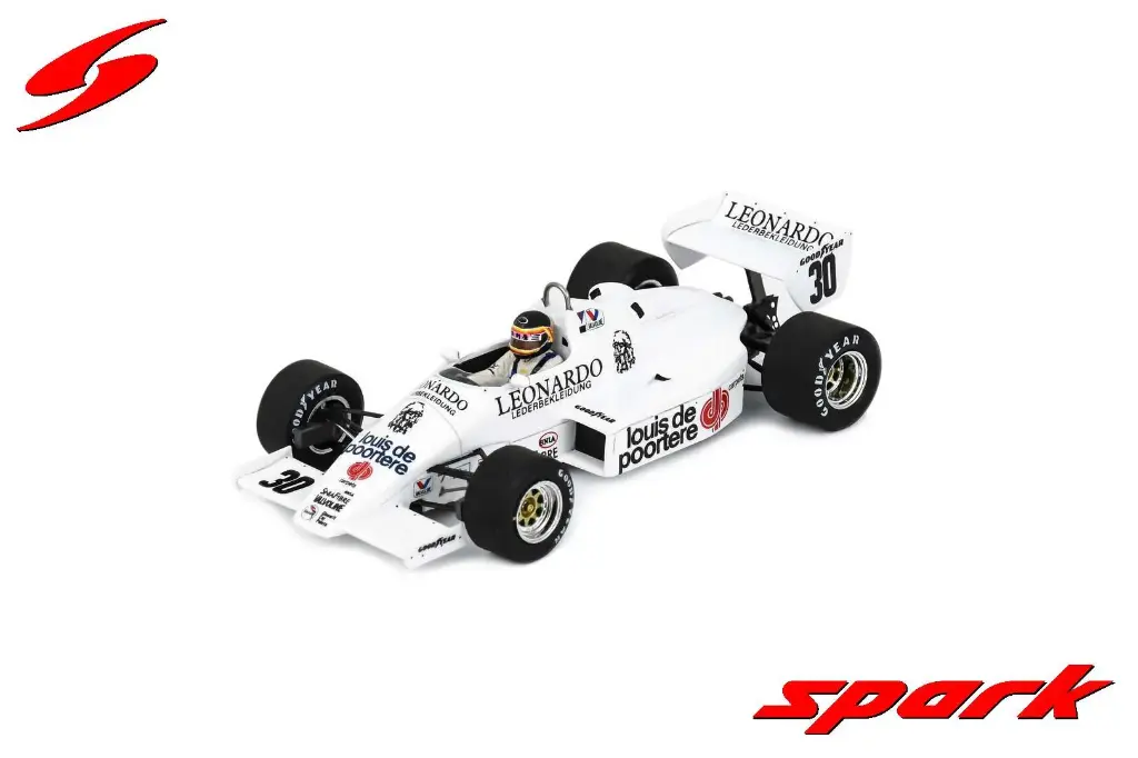 Spark model : ARROWS A6 N°30 GP Allemagne 1983 Thierry Boutsen [1/43]