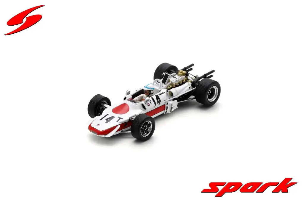 Spark : Honda RA302 No.14 Practice Italian GP 1968 John Surtees