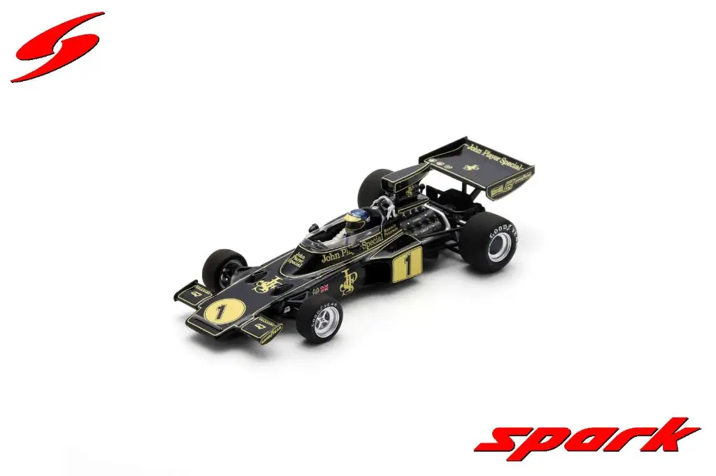Spark : LOTUS 72E N°1 Vainqueur GP Italie 1974 Ronnie Peterson