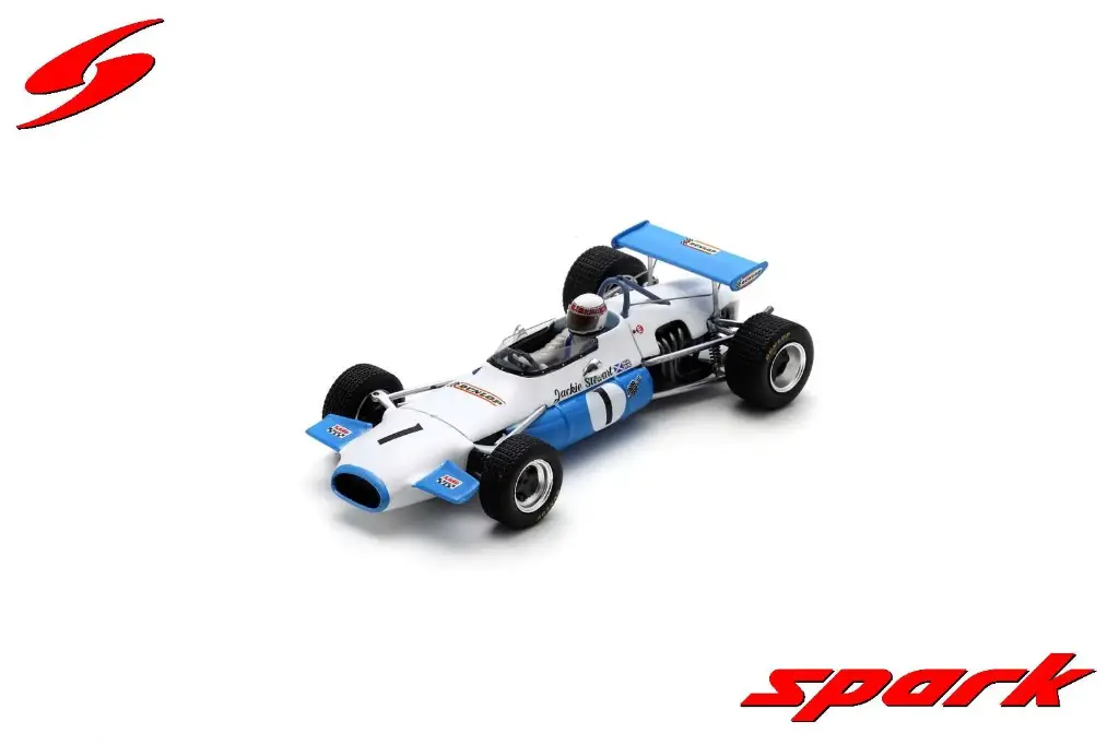 Spark model : BRABHAM BT30 N°1 Vainqueur GP Crystal Palace F2 1970 Jackie Stewart [1/43]