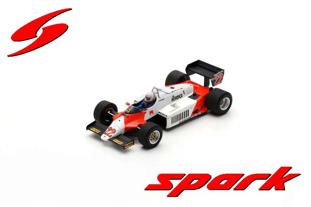 Spark : Alfa Romeo 183T │ No.22 2nd German GP 1983 Andrea de Cesaris