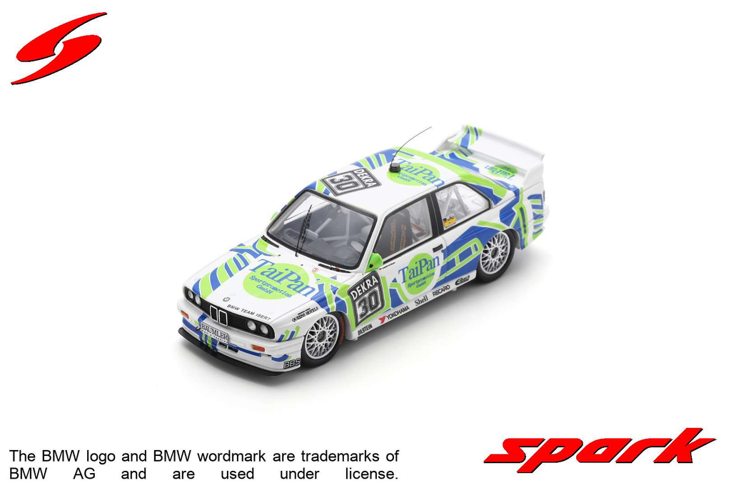 Spark : BMW E30 M3 │ No.30 DTM 1992 - Leopold von Bayern [1/43]