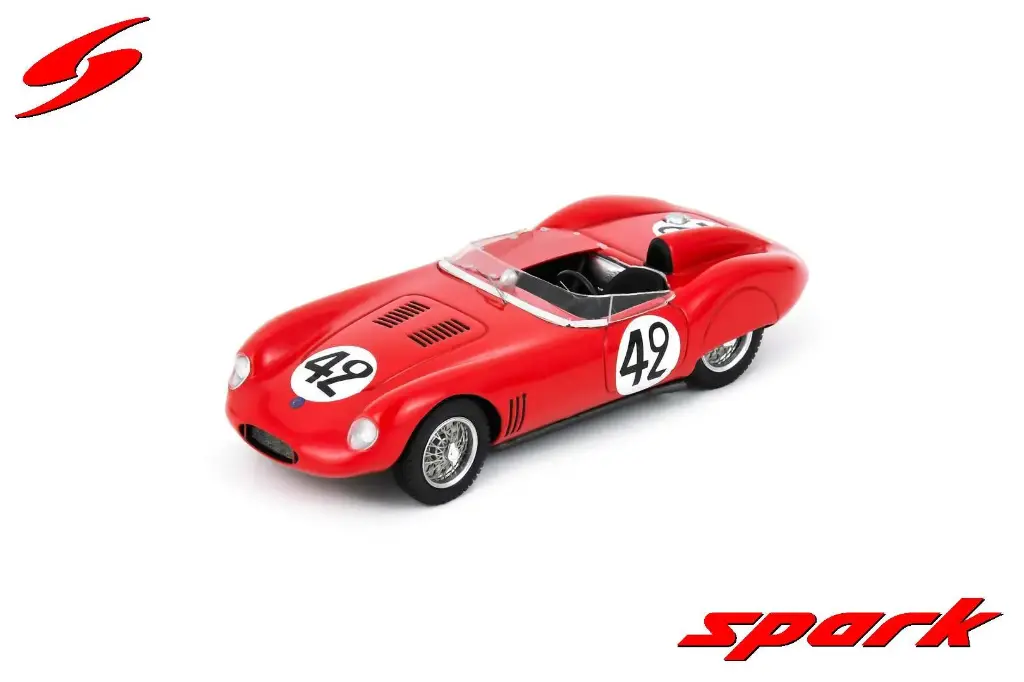 Spark :  OSCA Sport 750 N°42 11ème 24H Le Mans 1958 A. de Tomaso - C. Davis [1/43]