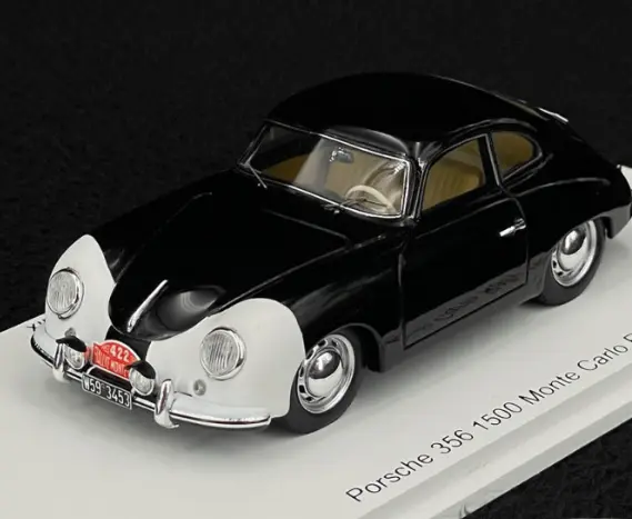 [SPK S6133] Spark :  PORSCHE 356 1500 N°422 Rallye Monte Carlo 1953R. von Frankenberg - K.O Bendix [1/43] [1/43]