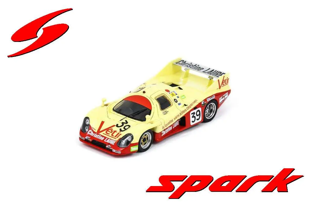 Spark : Rondeau M382 │ No.39 18th Le Mans 24H 1985 B. Sotty - J-C. Justice - P. Oudet
