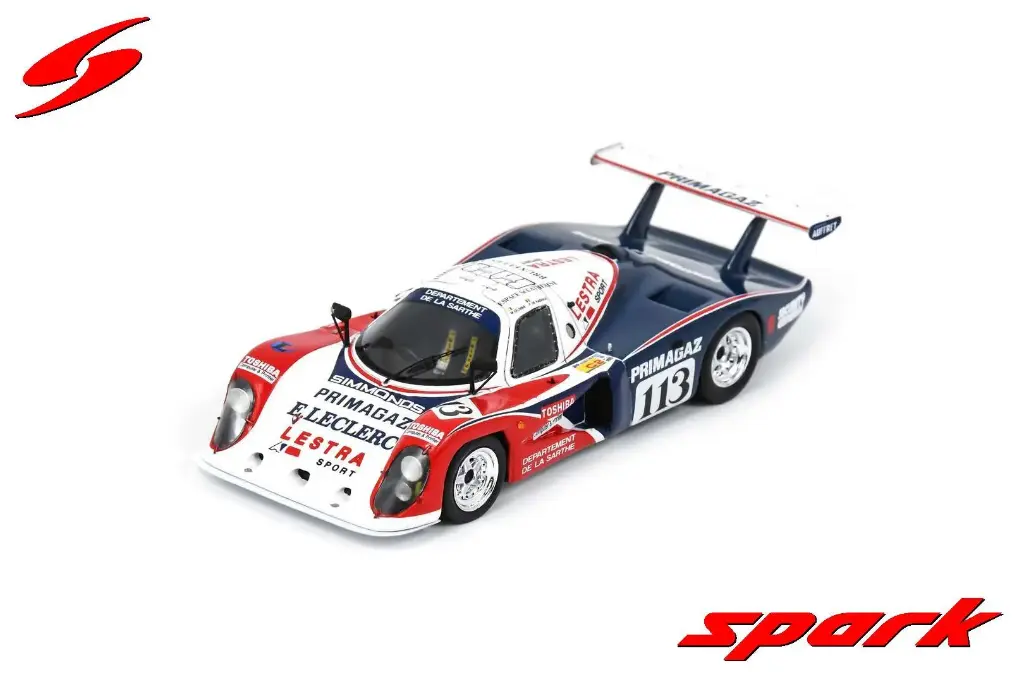 Spark :  COUGAR C12 N°113 24H Le Mans 1988 M. Cohen-Olivar - P. de Radigues [1/43] [1/43]