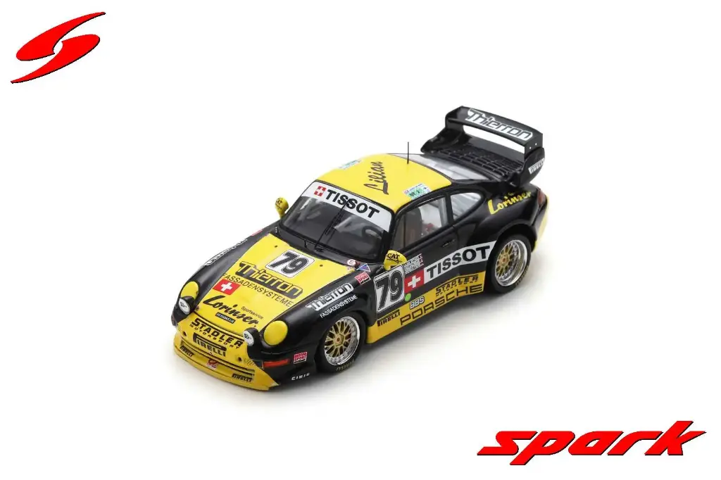 Spark :  PORSCHE GT2 N°79 24H Le Mans 1995 A. Fuchs - L. Bryner - E. Calderari
