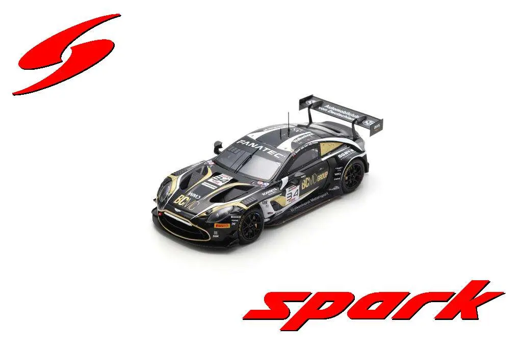 Spark :  ASTON MARTIN Vantage AMR GT3 EVO N°34 Walkenhorst Motorsport 4th 24H Spa 2024