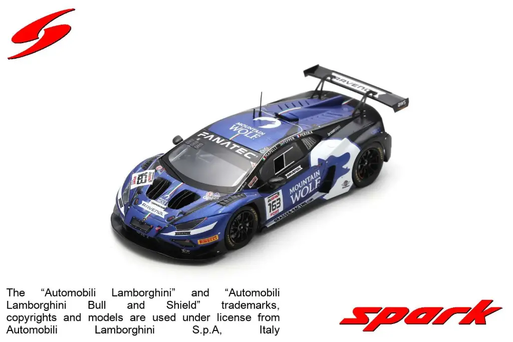 [SPK SB782 ] Spark :  LAMBORGHINI Huracán GT3 EVO 2 N°163 GRT Grasser Racing Team Pole Position/5th 24H Spa 2024