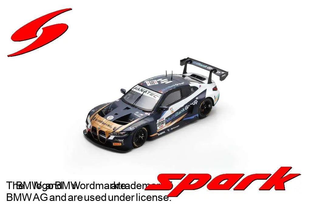 Spark : BMW M4 GT3 No.998 ROWE Racing 6th 24H Spa 2024 A. Farfus – D. Harper – M. Hesse