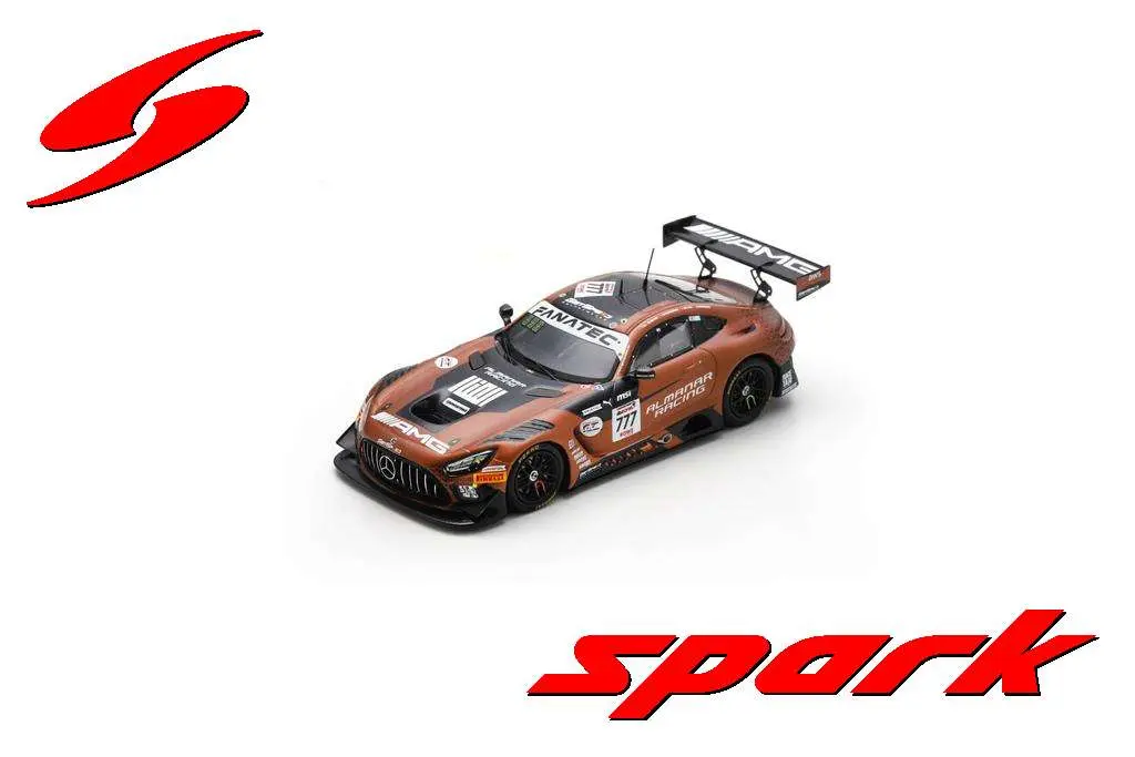Spark : Mercedes-AMG GT3 EVO │ No.777 AlManar Racing by GetSpeed Winner Gold class 24H Spa 2024 Al Faisal Al Zubair – D. Baumann – P. Ellis – M. Grenier [1/43]