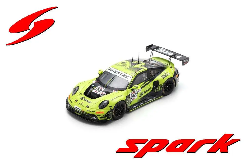 Spark : Porsche 911 GT3 R (992) │ No.92 SSR Herberth 8th 24H Spa 2024 M. Jaminet – M. Campbell – F. Makowiecki [1/43]
