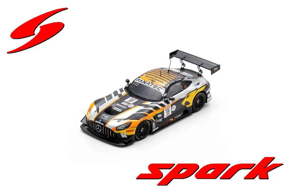 Spark : Mercedes-AMG GT3 EVO │ No.9 Boutsen VDS 24H Spa 2024 U. De Pauw – T. Drouet – M. Götz