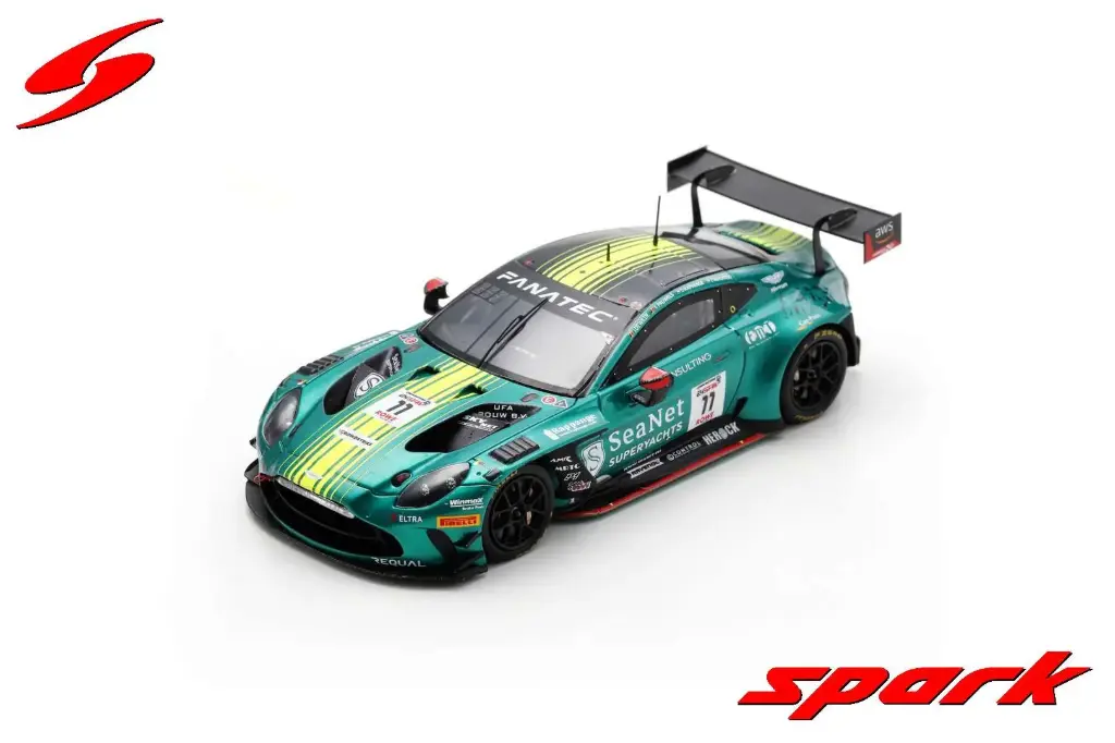 Spark :  Aston Martin Vantage AMR GT3 EVO No.11 Comtoyou Racing 24H Spa 2024 K. Pauwels – J. De Wilde – D. Rappange – J. Van Uitert