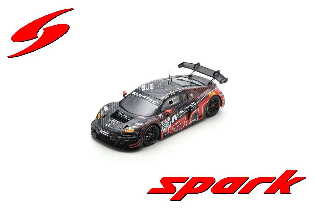 Spark : Audi R8 LMS GT3 EVO II │ No.88 Tresor Attempto Racing 24H Spa 2024 L. Moncini – L. Patrese – L. Ferrari – G. van Berlo