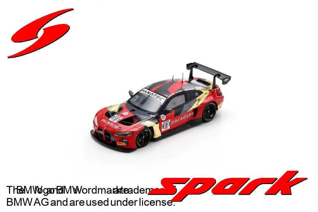 Spark : BMW M4 GT3 No.991 Century Motorsport 24H Spa 2024 D. Leung – P. Ebrahim Carvalho – T. Sowery - C. de Phillippi