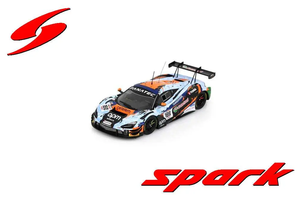 Spark :  McLaren 720S GT3 EVO No.188 Garage 59 24H Spa 2024 A. Smalley – M. Ramos – L. Prette – M. Kirchhöfer [1/43] [1/43]