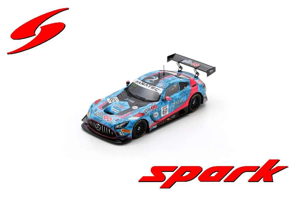 Spark : Mercedes-AMG GT3 EVO │ No.60 2 Seas Motorsport 24H Spa 2024 F. Bird – I. Al Khalifa – M. Kodric – L. Williamson