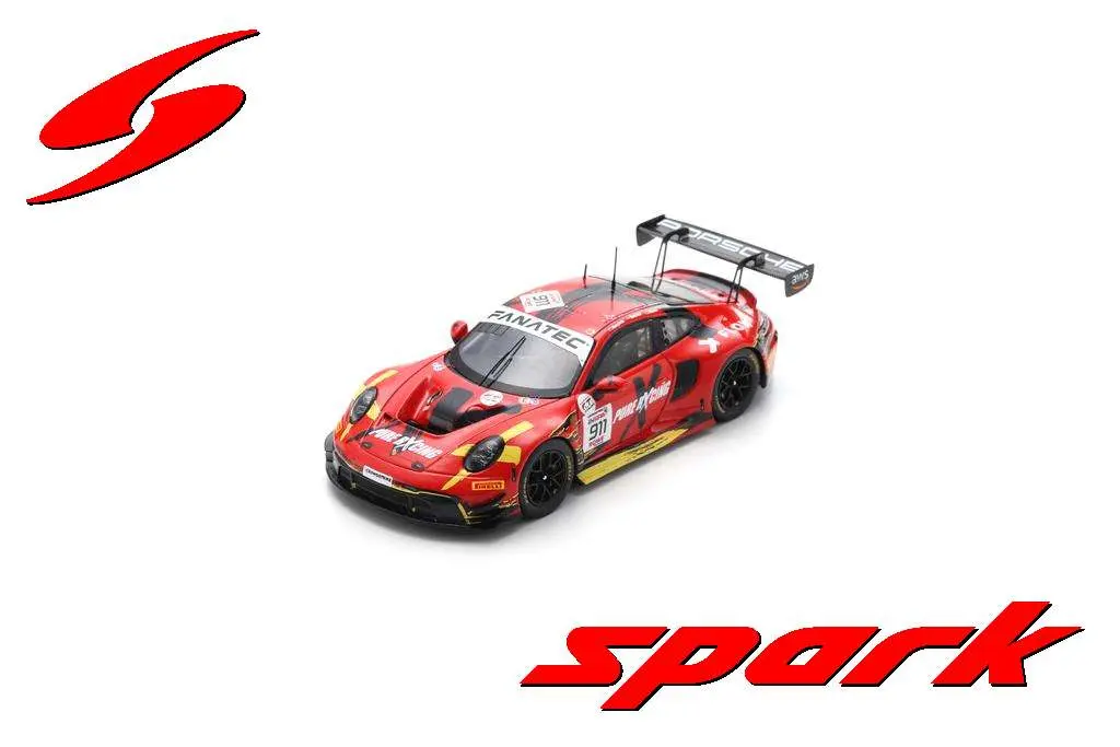 Spark :  PORSCHE 911 GT3 R (992) N°911 Pure Rxcing 24H Spa 2024