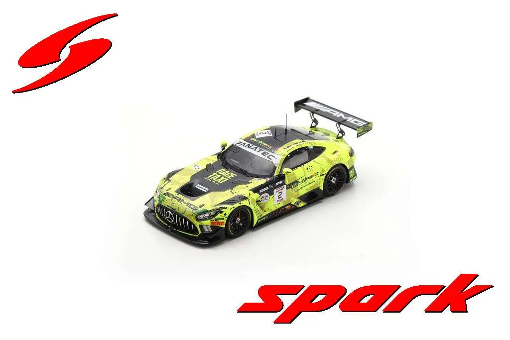Spark : Mercedes-AMG GT3 EVO │ No.2 M-AMG Team GetSpeed 24H Spa 2024 L. Stolz – J. Gounon – F. Schiller