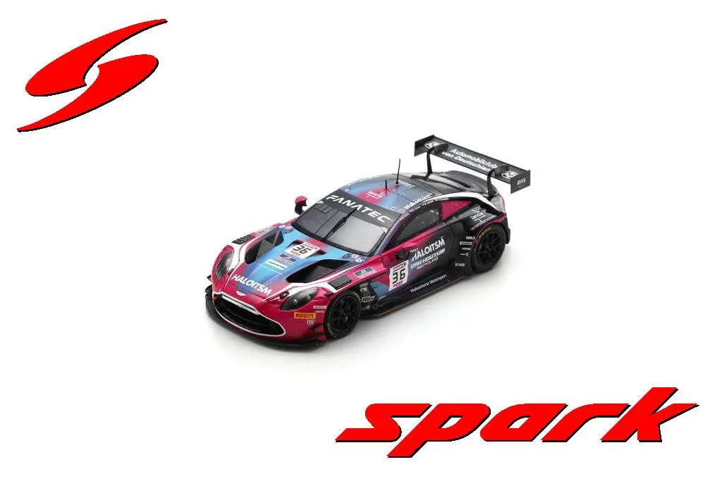 Spark : Aston Martin Vantage AMR GT3 EVO │ No.36 Walkenhorst Motorsport 24H Spa 2024 T. Creswick – B. Garg – M. Jansen – B. Green
