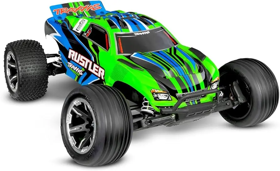 Traxxas : Rustler 2WD Brushed HD