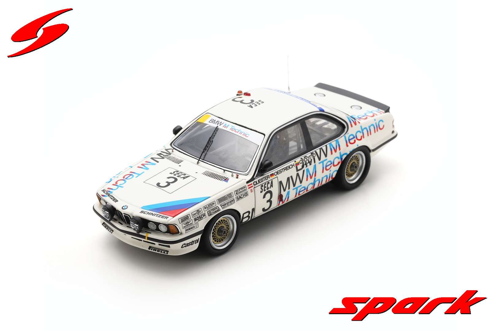 Spark : BMW 635 Csi │ No.3 24H Spa 1985 - D. Quester - J. Cecotto - M-Oestreich [1/43]