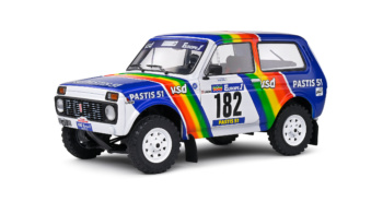 Solido  :  Lada niva │No.182 - Paris Dakar 1984 Jabouille/Sardou [1/18]