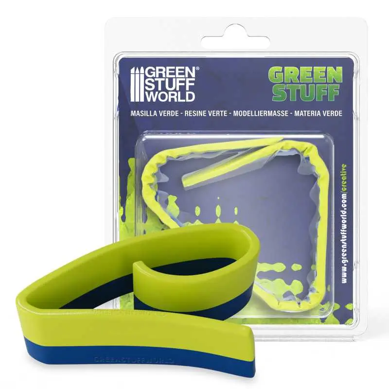 [GSW 9003] Green Stuff World : Green Stuff Epoxypasta Strip 30 cm / 12 Inch