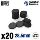 Green Stuff : Socles Ronds 28.5mm (20pcs)