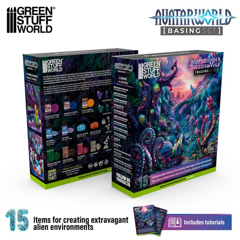 [GSW 12219] Green Stuff : Set de soclage "Avatar World" │ Basing Set