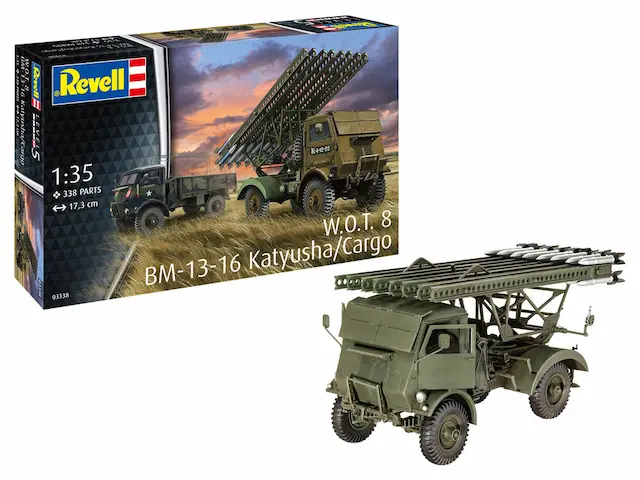 Revell : BM-13-16  Katyusha Sur WOT 8