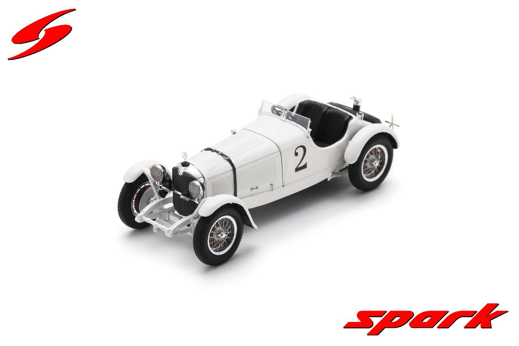 Spark : Mercedes-Benz SSK │ No.2 Winner 24H Spa 1931 D.Djordjadze - G.Zehender [1/43]