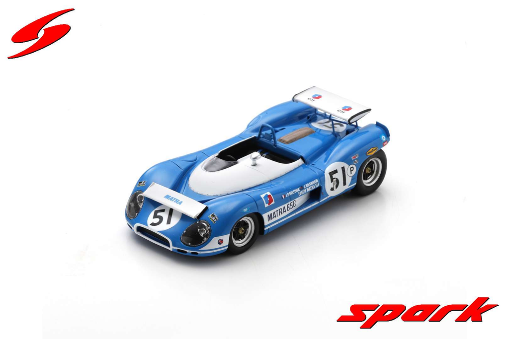 Spark : Matra MS650 │ No.51 BOAC 1970 J.Brabham - J-P.Beltoise [1/43]