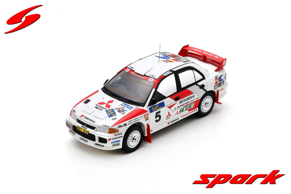 Spark : Mitsubishi Lancer EVOLUTION Ⅲ │ No.5 8th Rally Hong Kong - Beijing 1995 K. Shinozuka - P.Kuukkala [1/43]